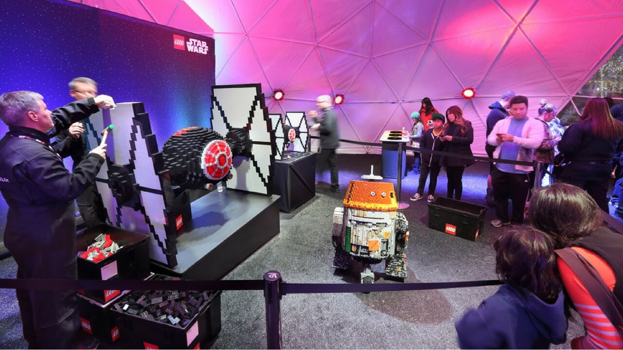 Corporate Event Planner Los Angeles Target Star Wars Experiential Activation Staples Center Live Special Events JG2Collective