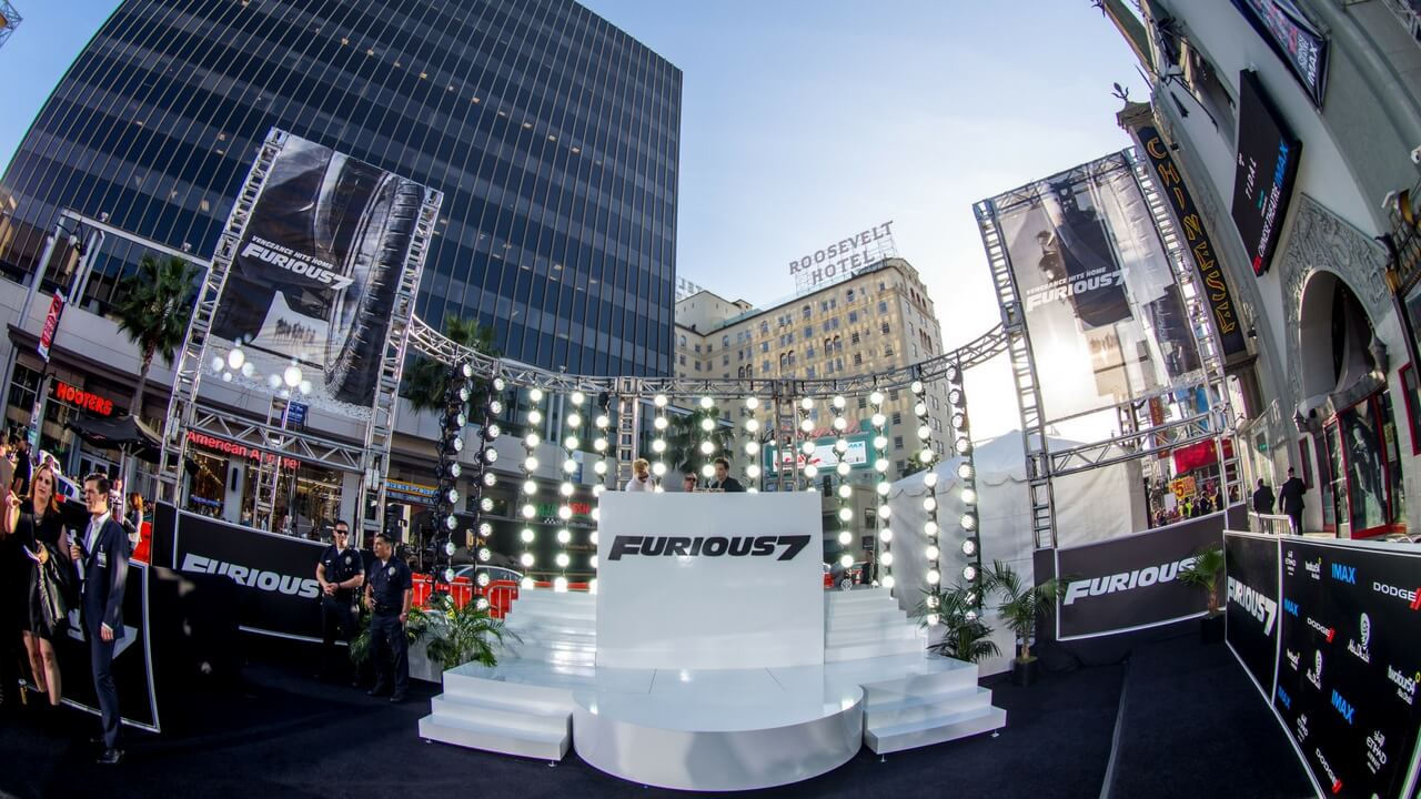 Movie Premiere Events Los Angeles Furious 7 World Premiere Event Production Hollywood JG2 COLLECTIVE