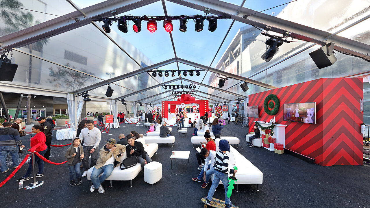 Target Holiday Corporate Event Los Angeles JG2 Collective