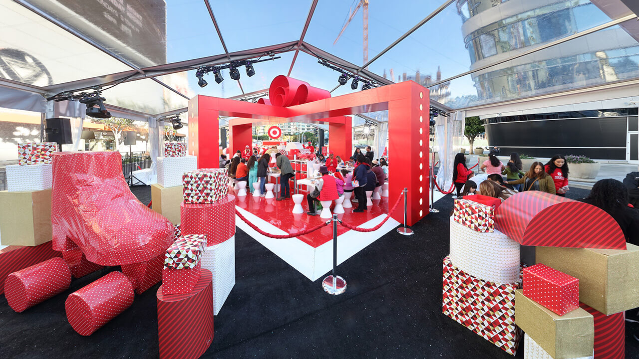 Target Holiday Corporate Event Los Angeles JG2 Collective